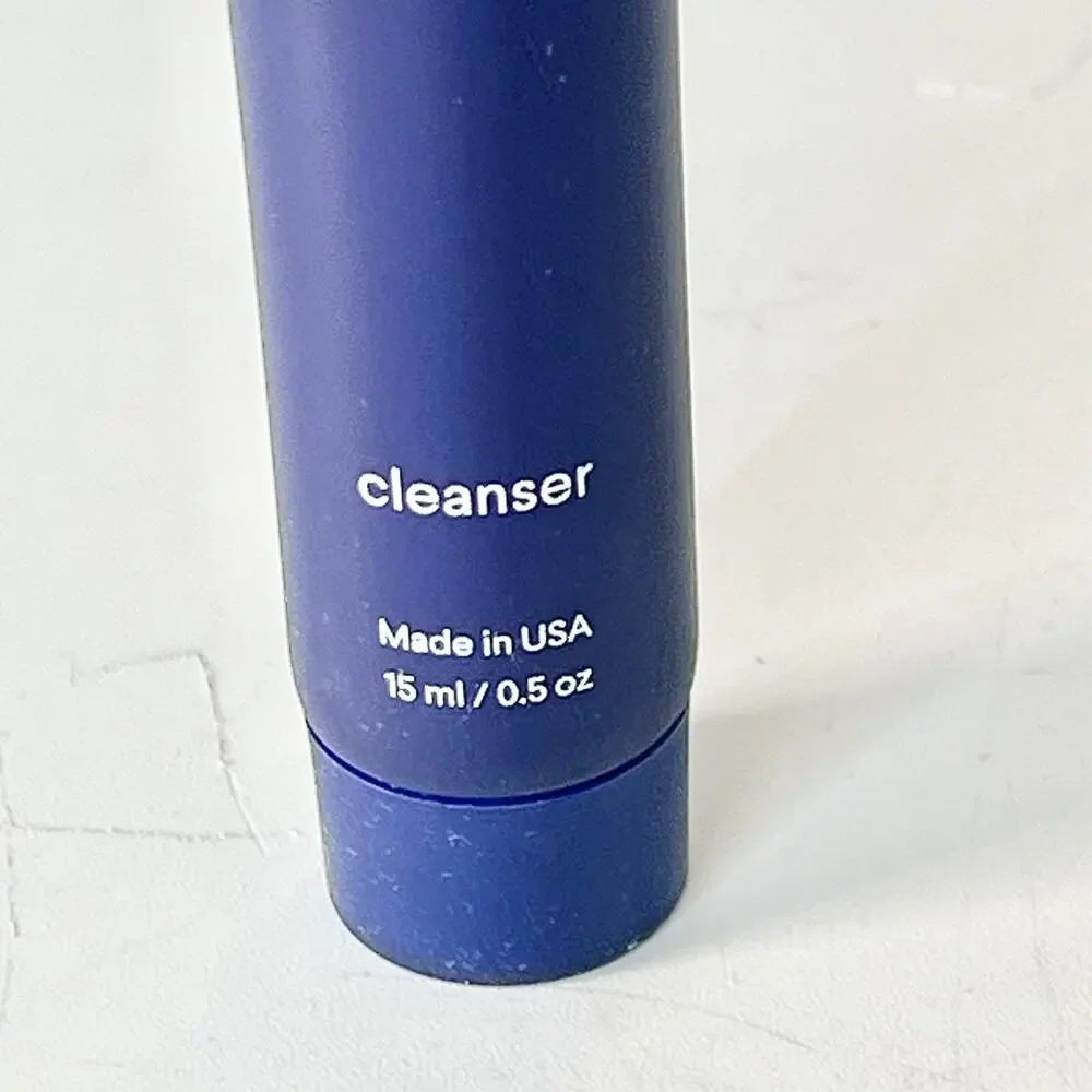Curology Clean Sweep Cleanser Face Wash Makeup Remover Travel .5 fl oz 15ml NIB